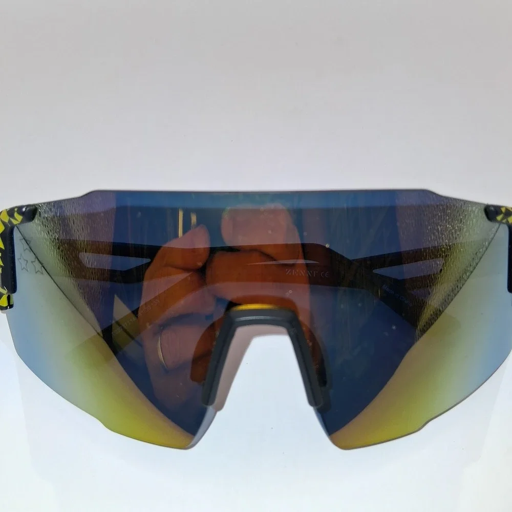 ZENNI YELLOW / BLACK SPORTS SUNGLASSES